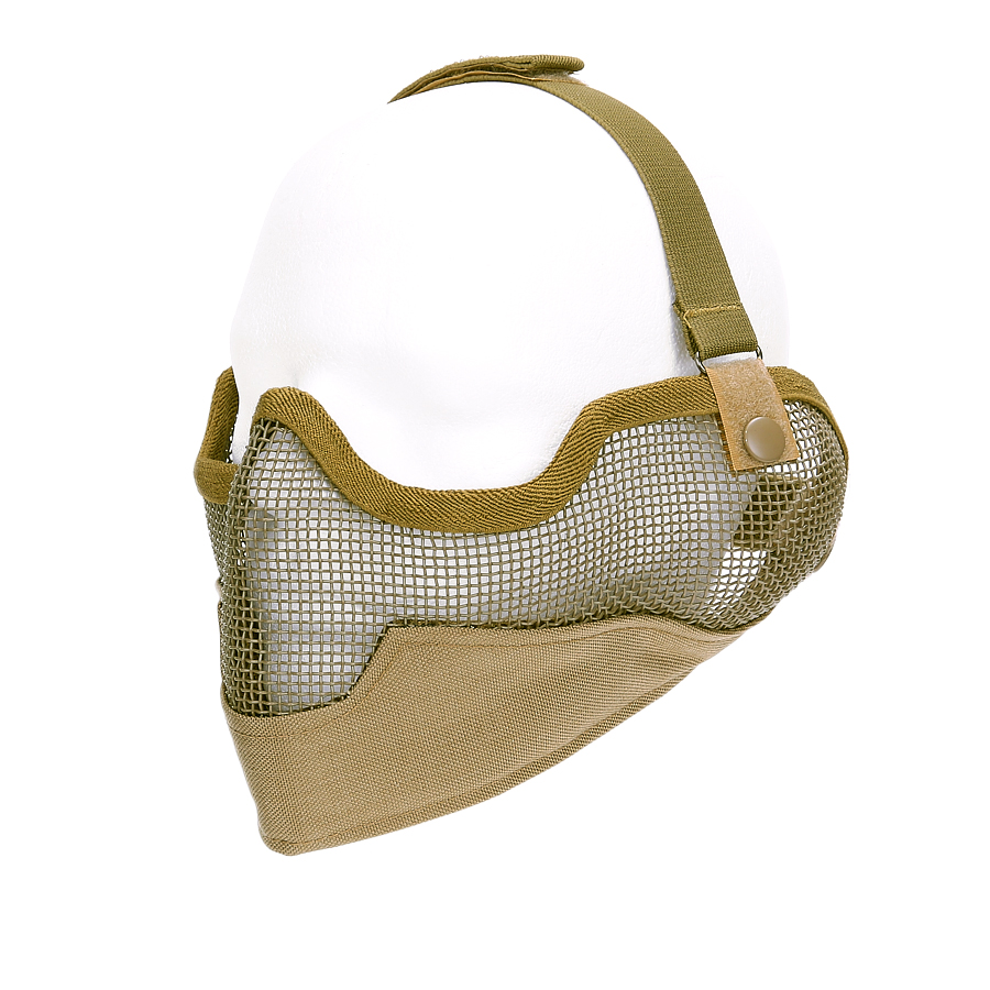 Airsoft beschermings masker + oorbescherming Airsoft beschermings masker + oorbescherming