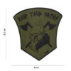 Embleem 3D PVC Keep your oaths groen #19004