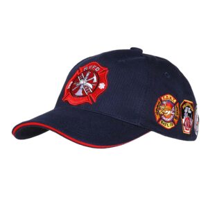 Baseball cap NYFD patches