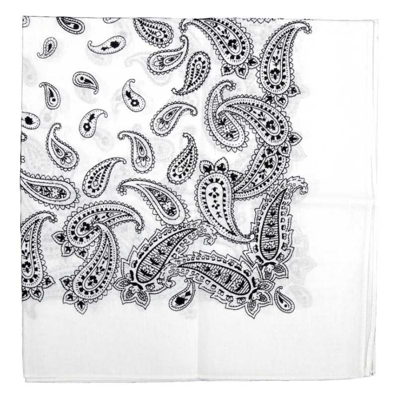 Bandana patroon wit #130