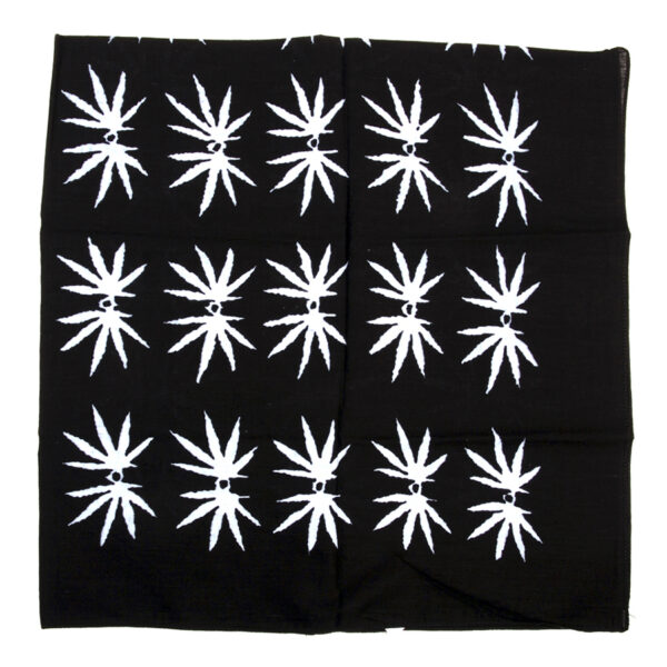 Bandana groot wietblad #151