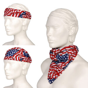 3 in 1 bandana wavy American #101