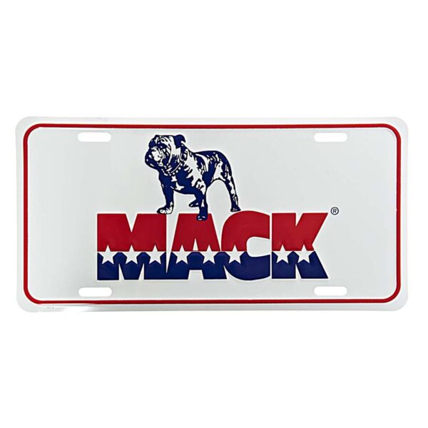 Nummerplaat mack #7188