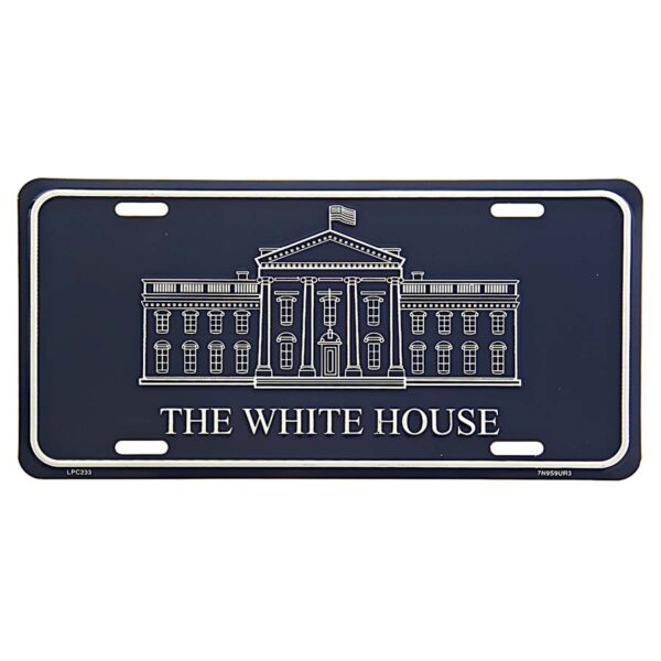 Nummerplaat Whitehouse #2186