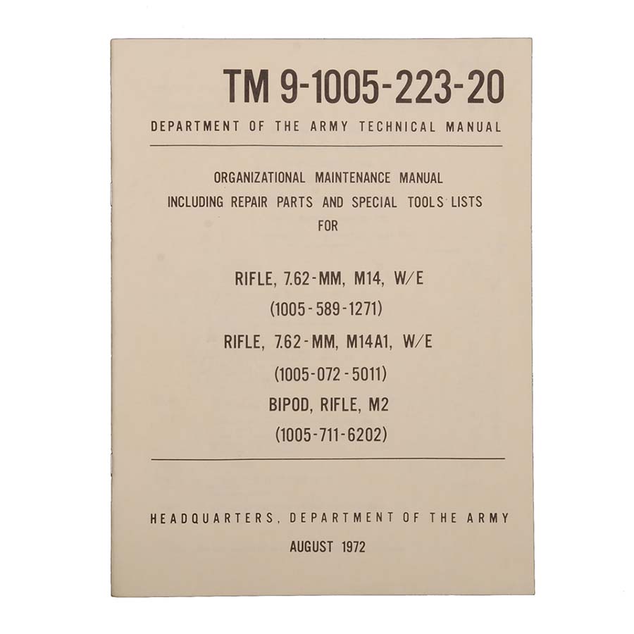 Boek 3 dep. of the army Tech. manual 08/1972