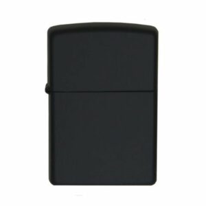 Zippo mat zwart #0368