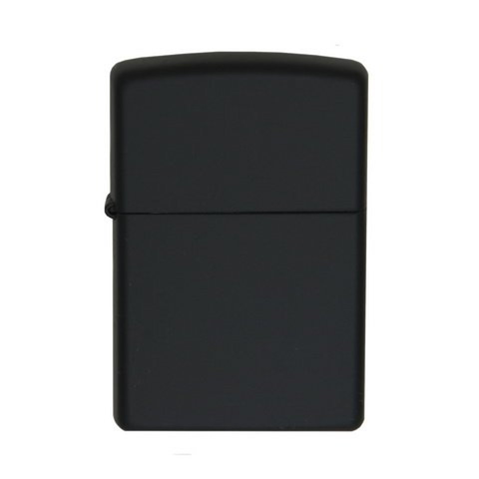 Zippo mat zwart #0368 Zippo mat zwart #0368