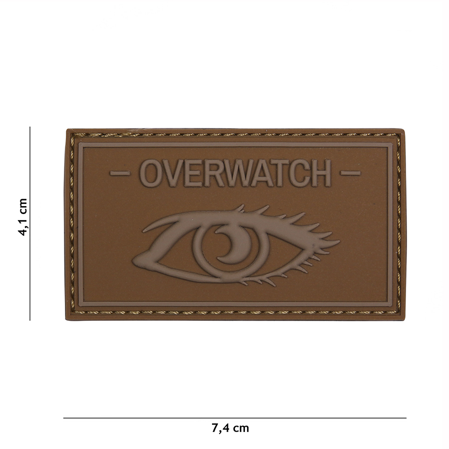 Embleem 3D PVC Overwatch coyote #19033