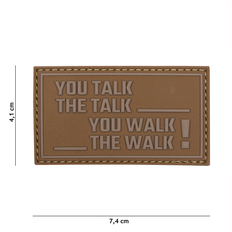 Embleem 3D PVC You talk