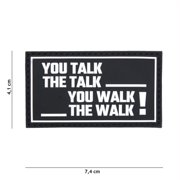 Embleem 3D PVC You talk