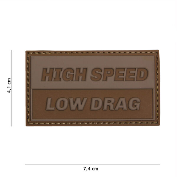 Embleem 3D PVC High speed coyote #17034