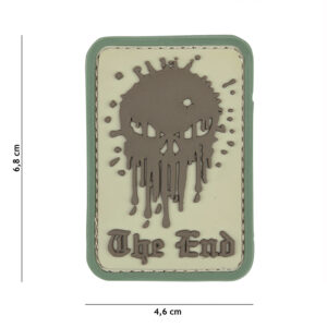 Embleem 3D PVC Skull The End coyote #12072