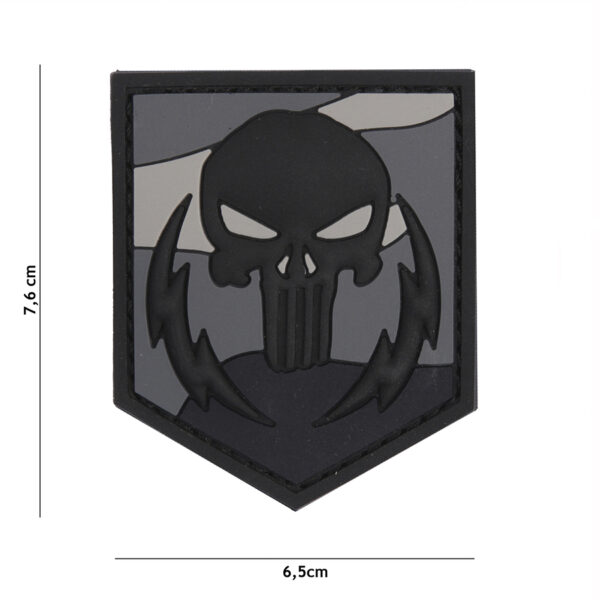 Embleem 3D PVC Punisher thunder strokes night #12069