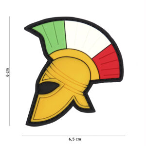 Embleem 3D PVC Spartaanse helm #20032
