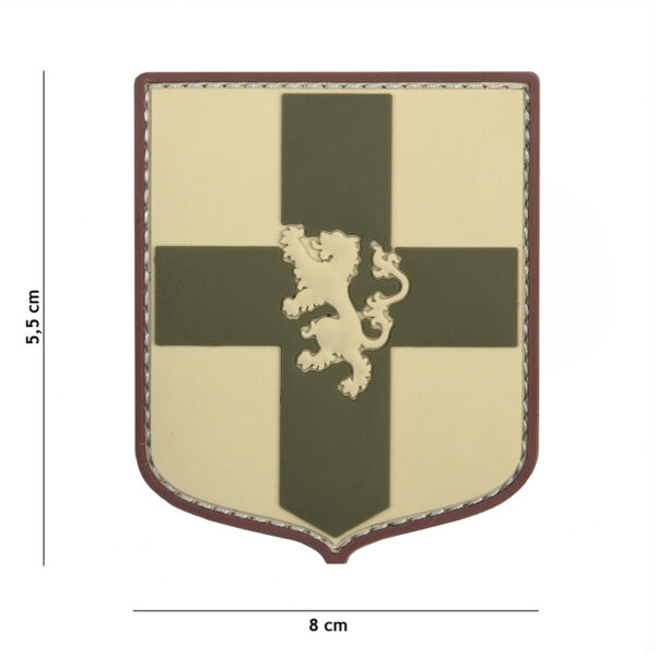 Embleem 3D PVC Duits schild coyote #20052