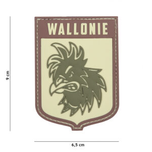 Embleem 3D PVC Wallonie #11101