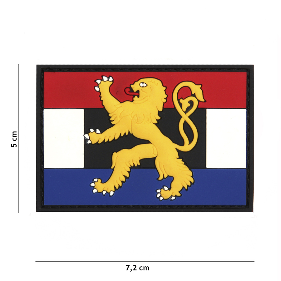 Embleem 3D PVC Benelux vlag #20069