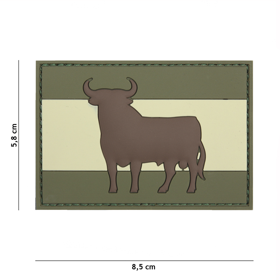 Embleem 3D PVC Spaanse stier #11103
