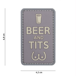 Embleem 3D PVC Beer and Tits #13107