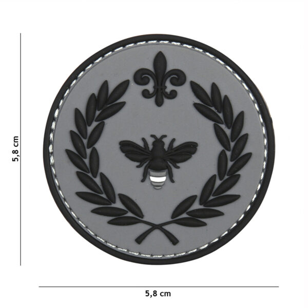 Embleem 3D PVC Napoleon bij grijs #11129