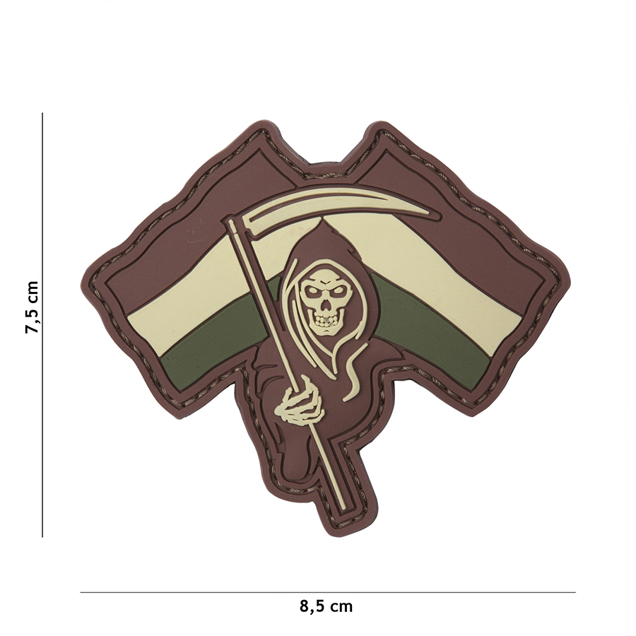 Embleem 3D PVC Dutch Reaper woodland #12063