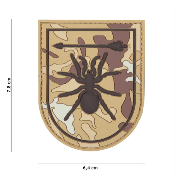 Embleem 3D PVC Special Forces spin beige #12078