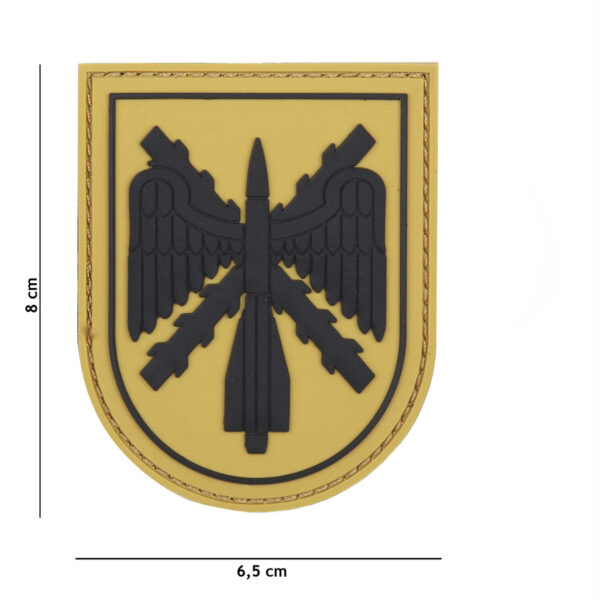 Embleem 3D PVC Spaans schild geel #12081