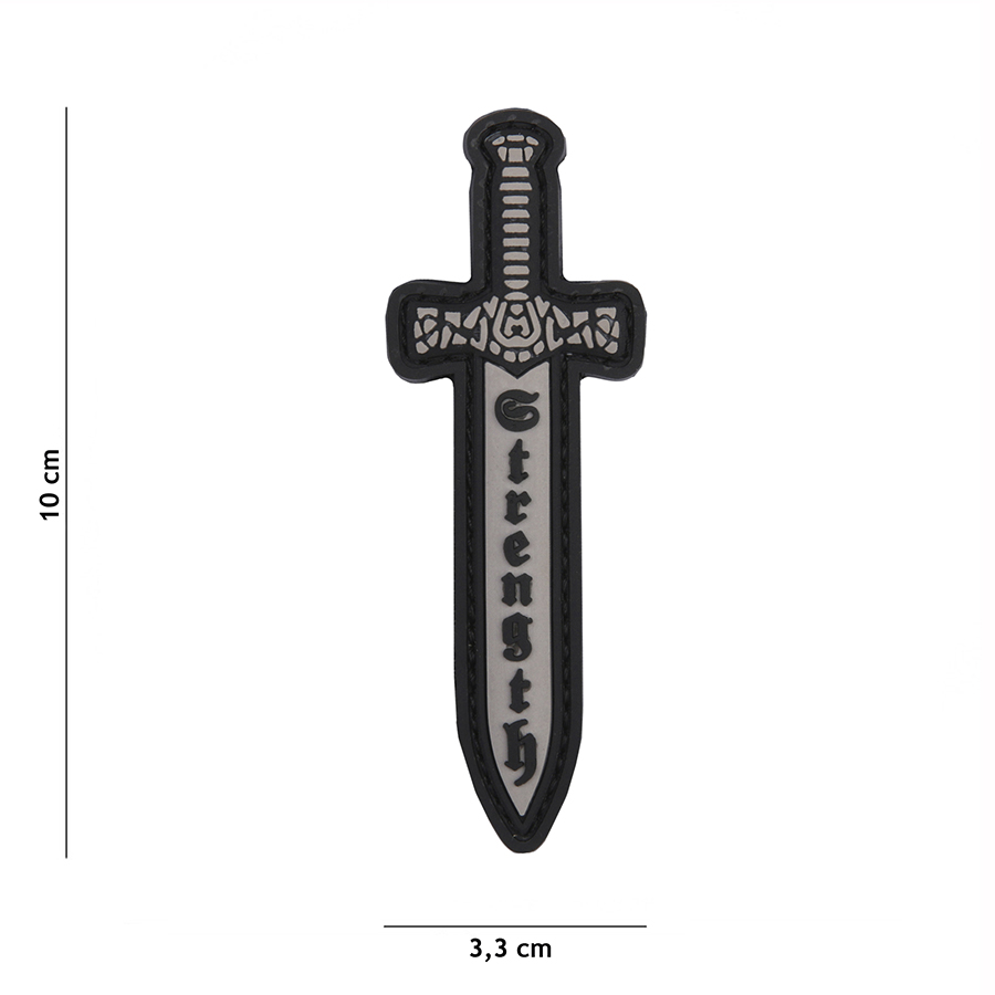 Embleem 3D PVC Strength #13071
