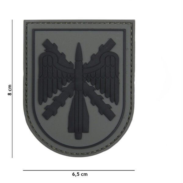 Embleem 3D PVC Spaans schild grijs #13085