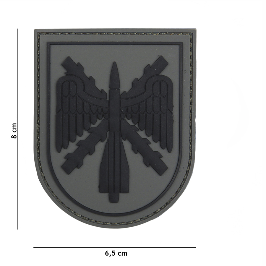 Embleem 3D PVC Spaans schild grijs #13085