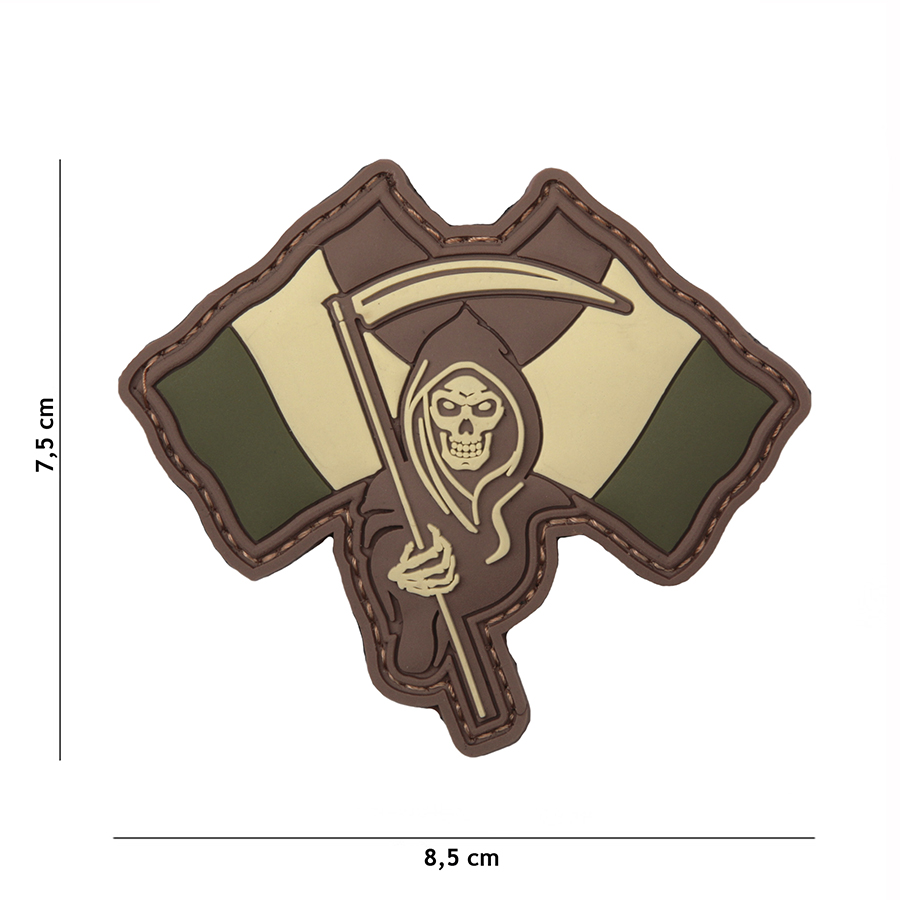 Embleem 3D PVC French Reaper woodland #13088