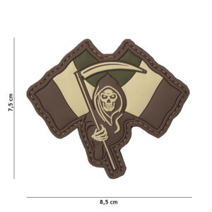 Embleem 3D PVC Italian Reaper woodland #13090