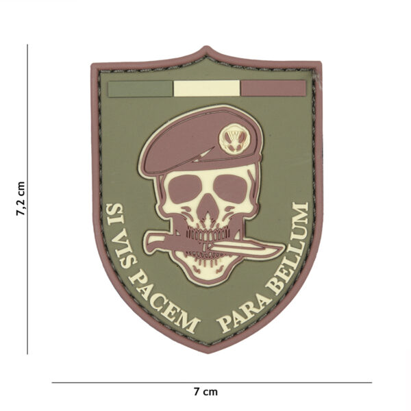 Embleem 3D PVC SI VIS Pacem #13092