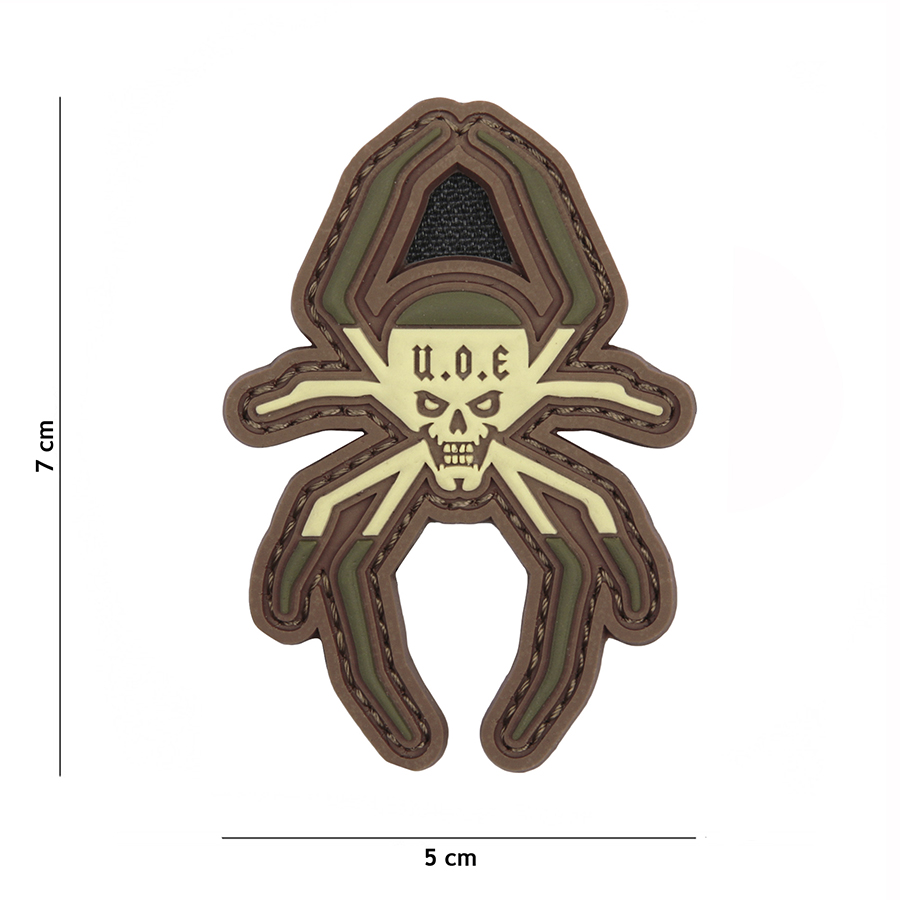 Embleem 3D PVC Spaanse spin #13095