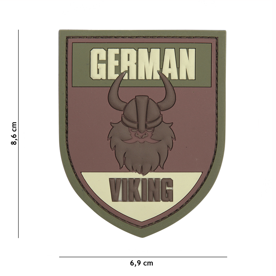 Embleem 3D PVC German Viking #13114