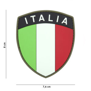 Embleem 3D PVC Italia #9086