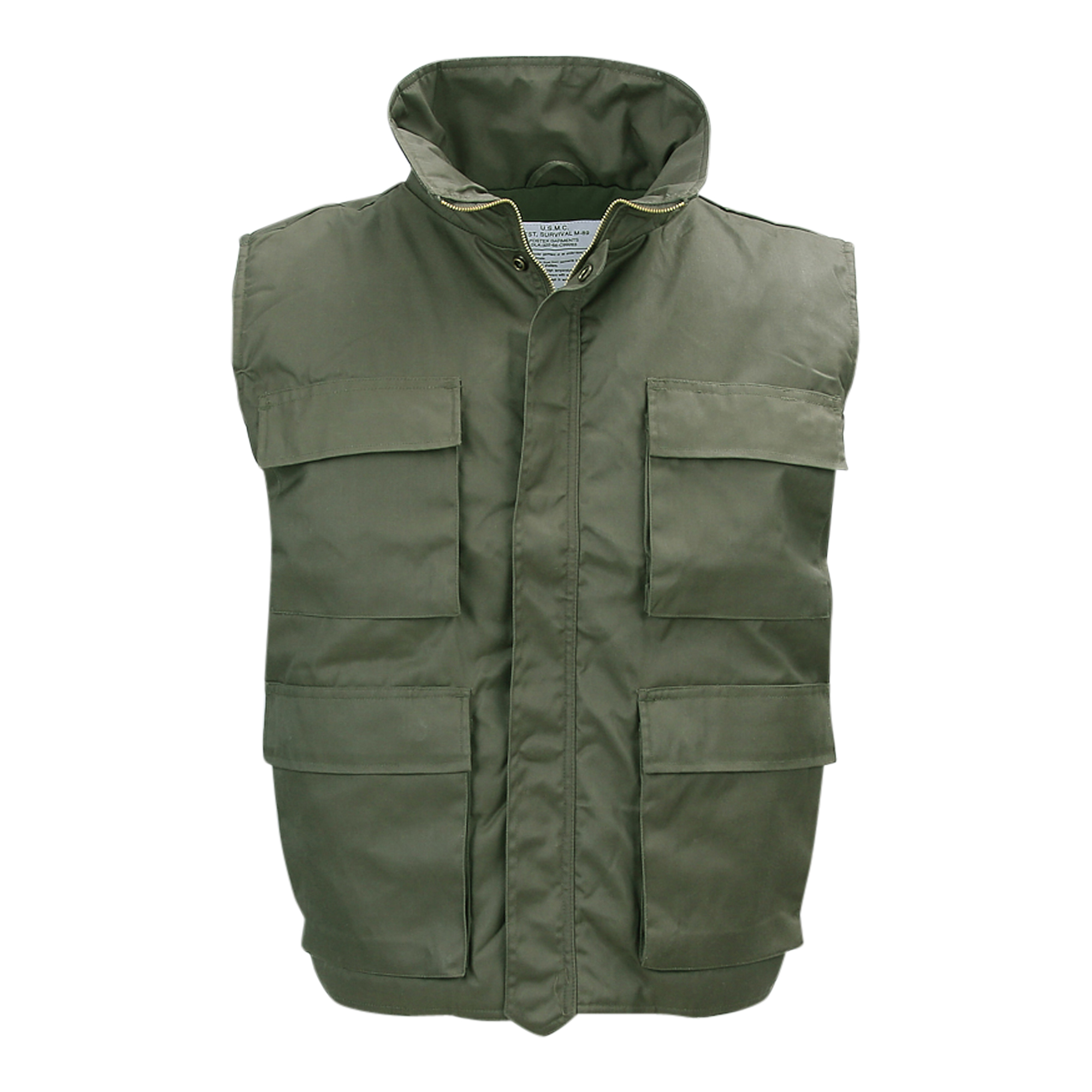 Bodywarmer groen Bodywarmer groen