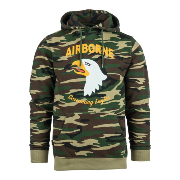 Hoodie 101st Airborne Eagle camo