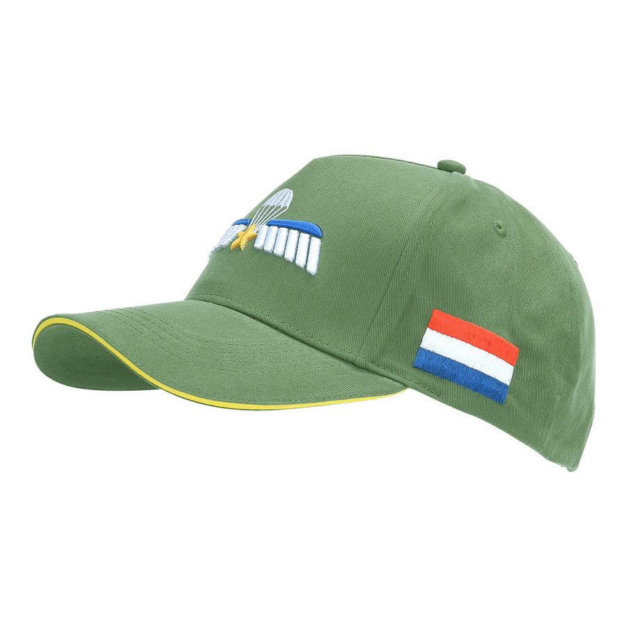 Baseball cap Dutch Night Para Wing (with star) 3D Baseball cap Dutch Night Para Wing (with star) 3D