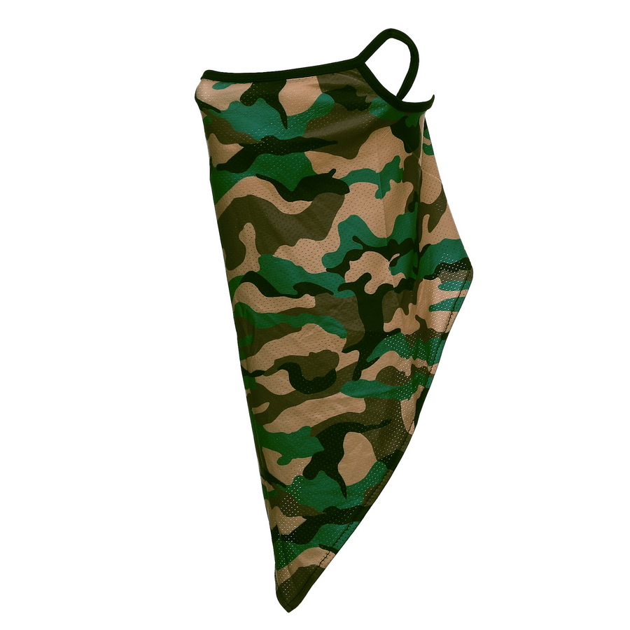 Gezichtsmasker met oorlus woodland style 7