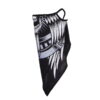 Gezichtsmasker met oorlus skull met zwaard style 8