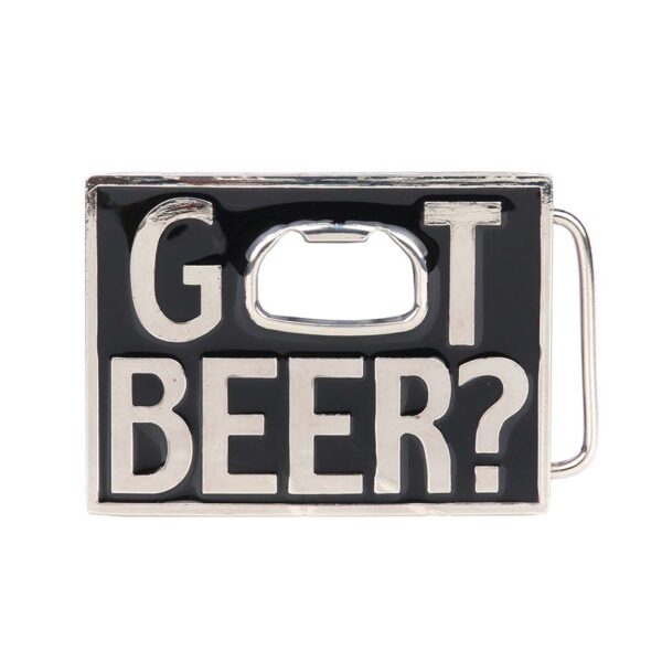 Buckle got beer met fles opener #23