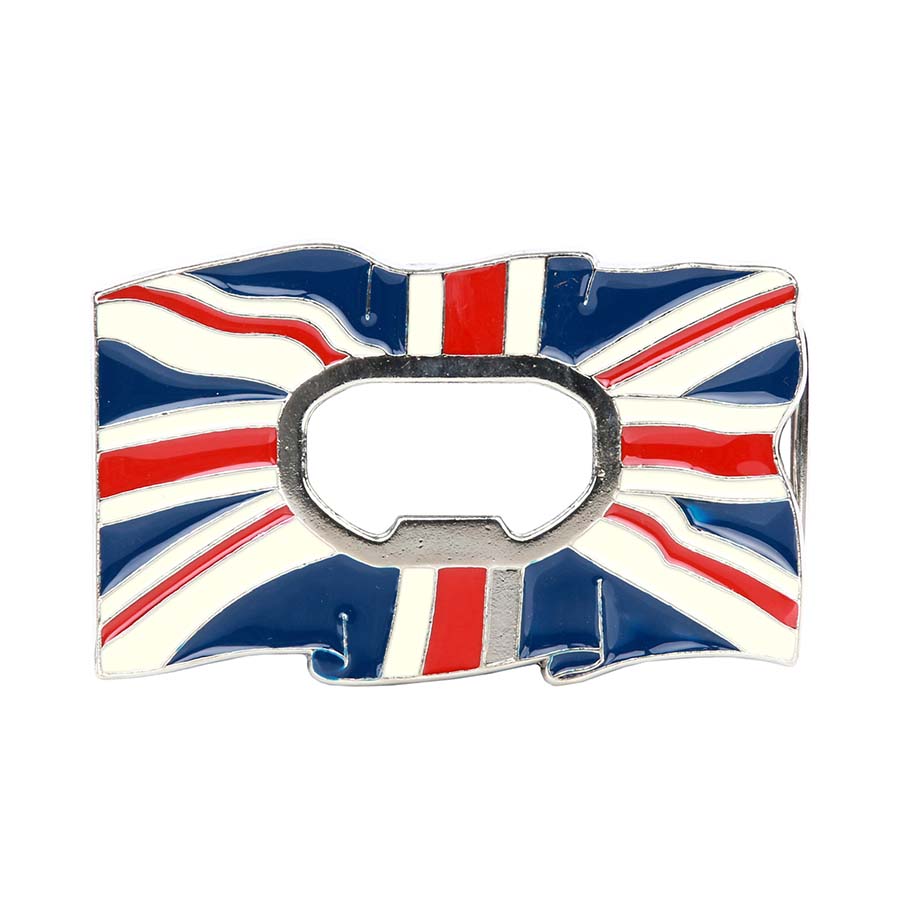 Buckle United Kingdom vlag met fles opener #22