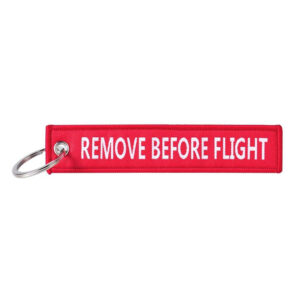 Sleutelhanger remove before flight (2-zijdes) #26