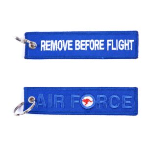 Sleutelhanger RBF + Air Force blauw #56
