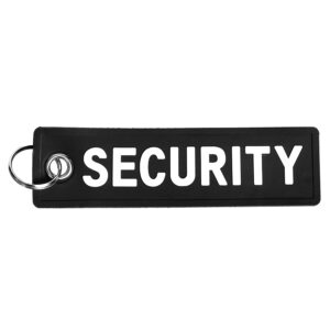 Sleutelhanger 3D PVC security #43