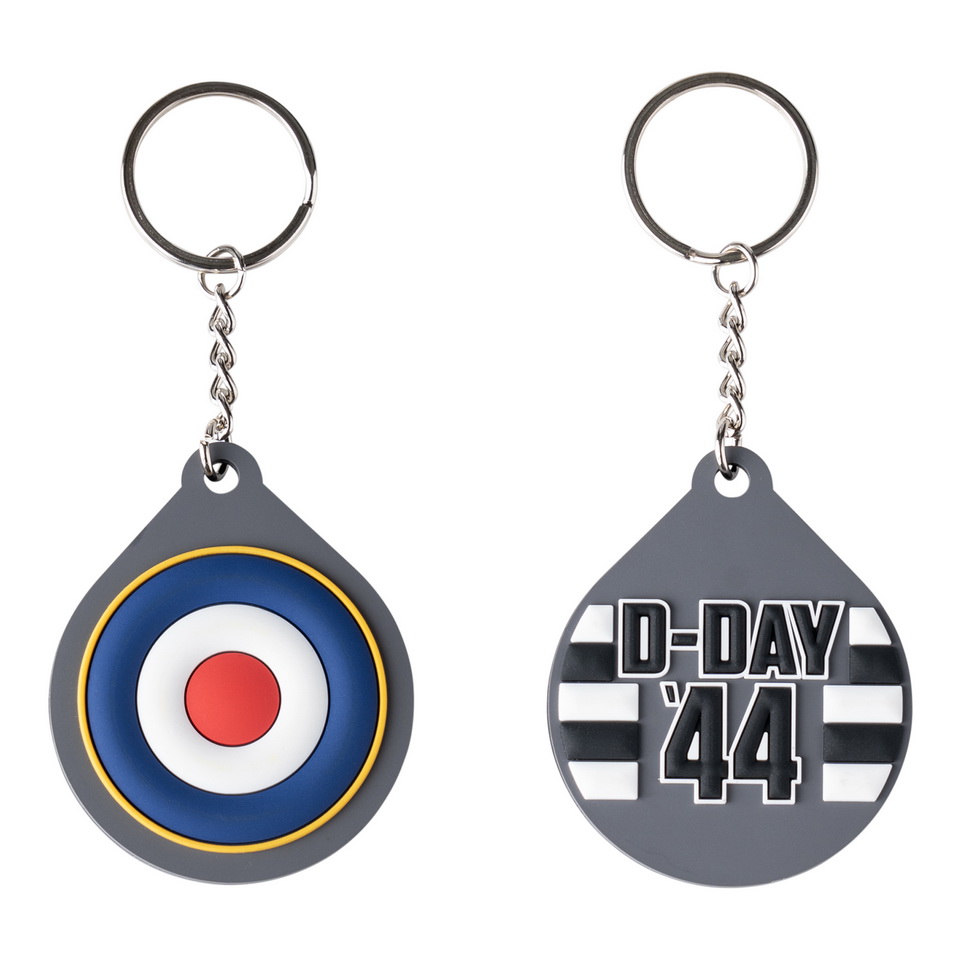 Sleutelhanger 3D PVC RAF Roundel D-Day 44 #134 Sleutelhanger 3D PVC RAF Roundel D-Day 44 #134