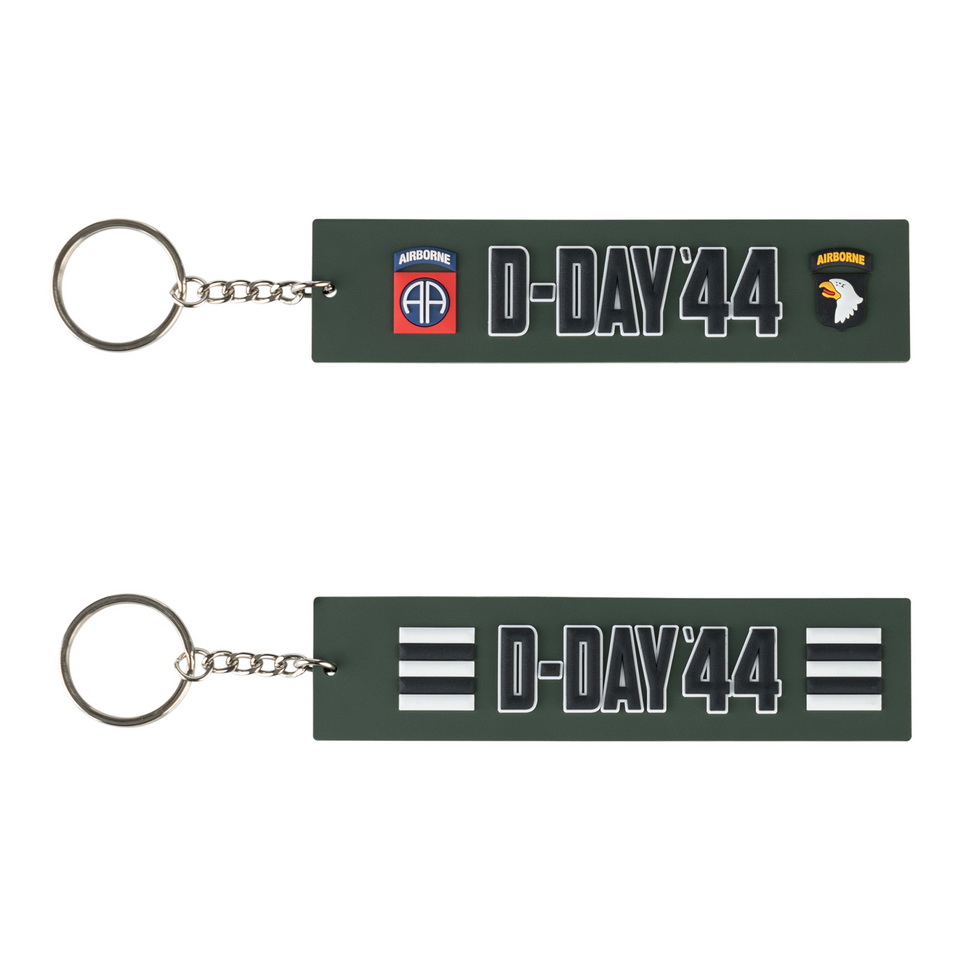 Sleutelhanger 3D PVC D-Day Airborne #140 Sleutelhanger 3D PVC D-Day Airborne #140