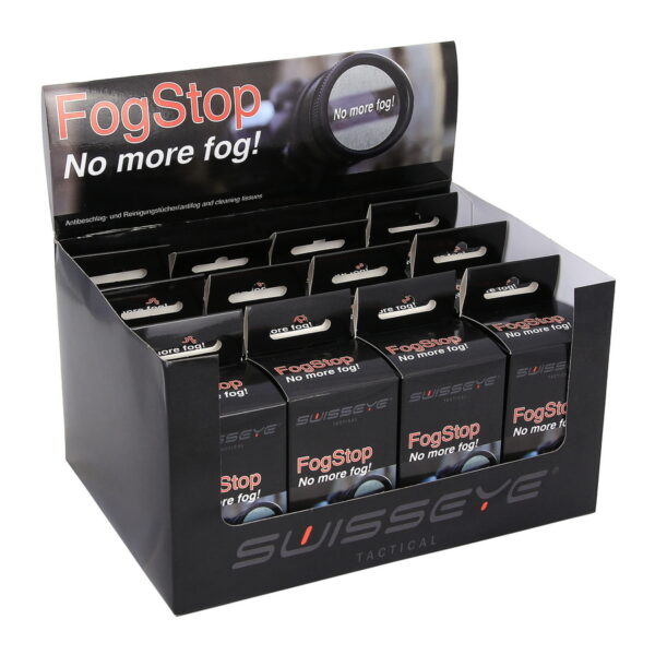 SwissEye Fog-Stop display á 12 doosjes