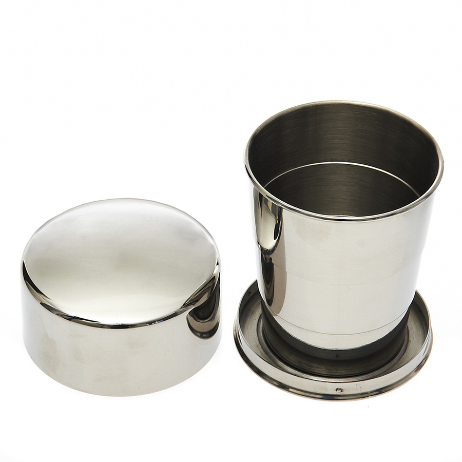 Opvouwbare beker RVS klein Opvouwbare beker RVS klein